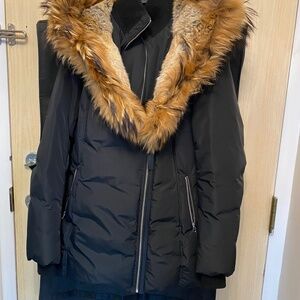 Like new Mackage Akiva with fur hood